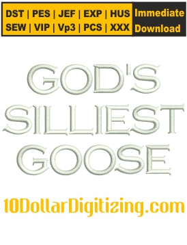 Gods-Silliest-Goose-Cap-Embroidery-Design