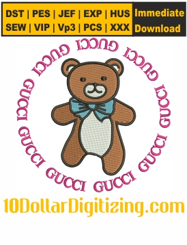 Gucci-Bear-Logo-Embroidery-Design