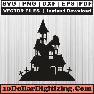 Haunted-House-Svg