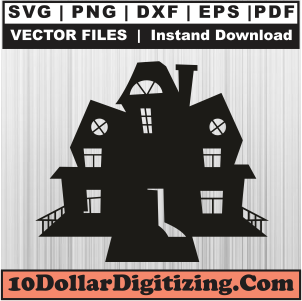 Haunted-Spooky-House-Svg