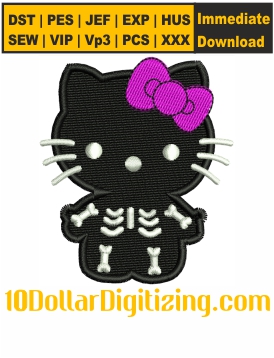 Hello-Kitty-Mummy-Embroidery-Design