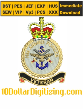 Hm-Armed-Forces-Logo-Embroidery-Design