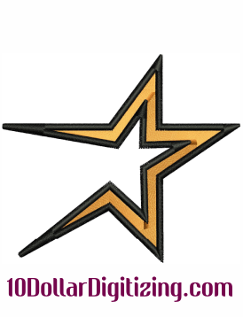 Houston Astros Color Car Emblem