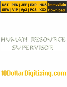 Human-Resource-Supervisor-Embroidery-Design