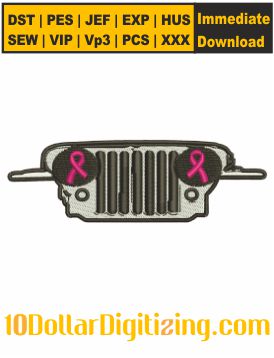 Jeep-Breast-Cancer-Logo-Embroidery-Design