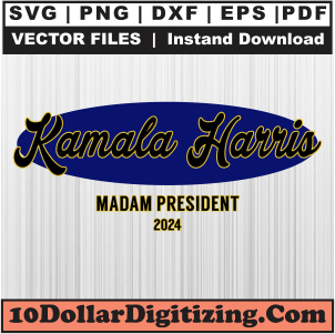 Kamala-Harris-Madam-President-2024-Svg