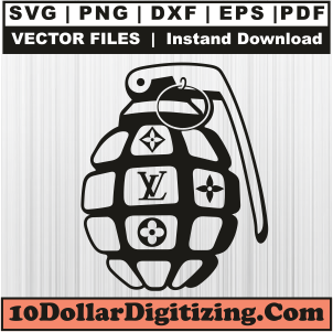 Louis-Vuitton-Grenade-Svg-Png