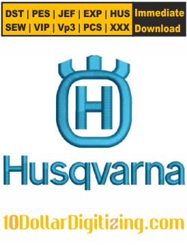 Husqvarna-Logo-Embroidery-Design
