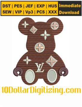 Louis-Vuitton-Bear-Embroidery-Design