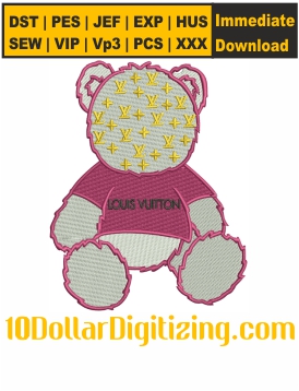 Louis-Vuitton-Teddy-Bear-Logo-Embroidery-Design