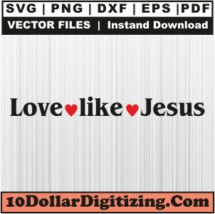 Love-Like-Jesus-Svg