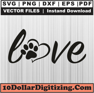 Love-Paw-Svg