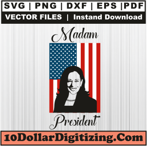 Madam-President-Kamala-Harris-Flag-Svg