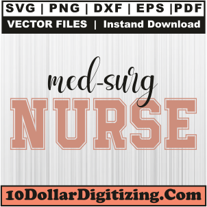 Med-Surg-Nurse-Svg