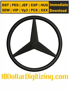 Mercedes-Benz-Logo-Embroidery-Designs