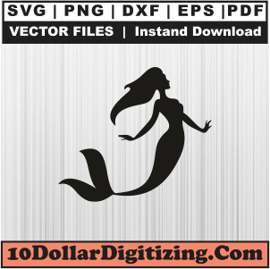 Dancing-Mermaid-Svg