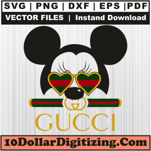 Mickey-Head-Gucci-Svg