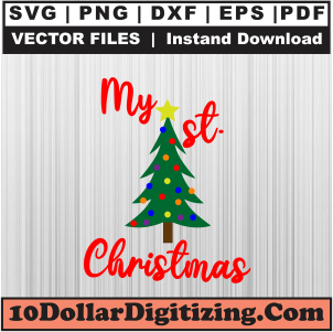 My-1st-Christmas-Svg