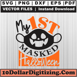 My-1st-Halloween-Masked-SVG