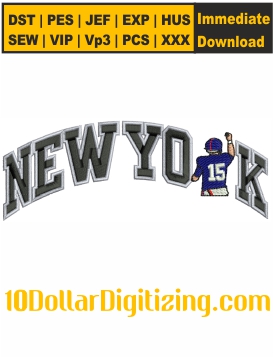 New-York-Giants-Cap-Embroidery-Design