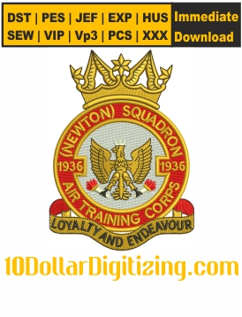 Newton-Squadron-Embroidery-Design