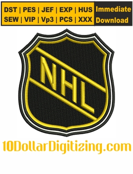 NHL-Logo-Embroidery-Design