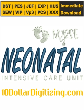 Nurse-Neonatal-Embroidery-Design