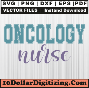 Oncology-Nurse-Svg