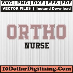 Ortho-Nurse-Svg