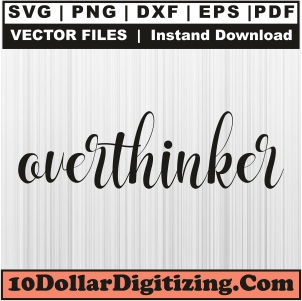 Overthinker-Svg