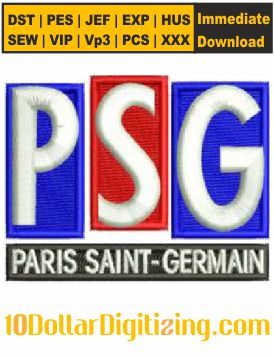 Paris-Saint-Germain-1992-Embroidery-Design