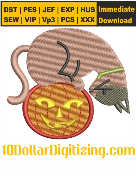 Pumpkin-and-Cat-Embroidery-Design