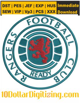 Rangers-Football-Club-Ready-Embroidery-Design