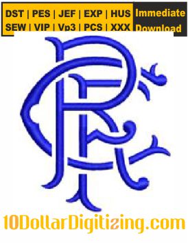 Rangers-FC-Logo-Embroidery-Design