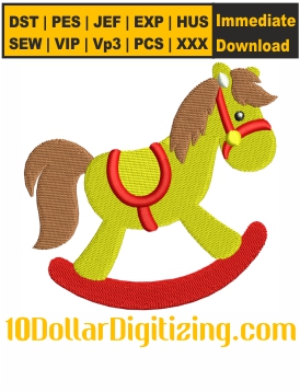 Rocking-Horse-Child-Embroidery-Design