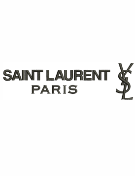 saint laurent logo svg, ysl logo svg, fashion brand svg png