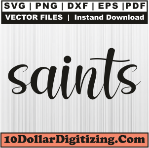 Saints-Football-Svg