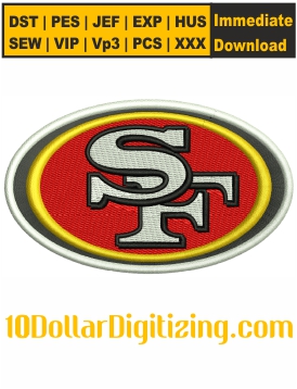 San-Francisco-49ers-Cap-Embroidery-Design