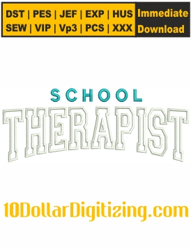 School-Therapist-Embroidery-Design