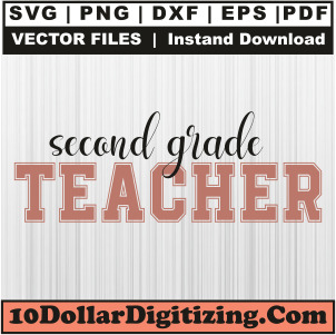 Second-Grade-Teacher-Svg