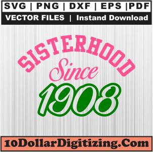 Alpha-Kappa-Alpha-Sisterhood-Since-1908-Svg