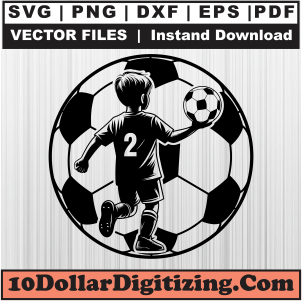 Soccer-Kid-Player-Svg