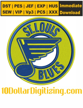 St-Louis-Blues-Logo-Embroidery-Design