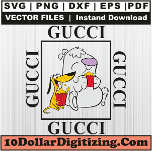 Stupid-Dogs-Gucci-Svg-Png