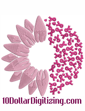 Sunflower-Breast-Cancer-Embroidery-Design
