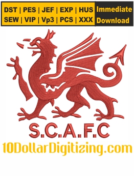 Swansea-City-Logo-1973-Embroidery-Design