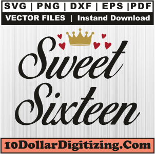 Sweet-Sixteen-Svg