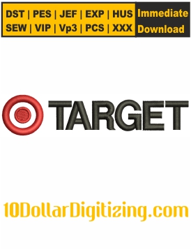 Target-Logo-Embroidery-Design