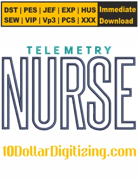 Telemetry-Nurse-Embroidery-Design