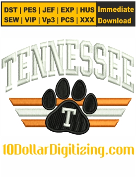 Tennessee-Volunteers-Embroidery-Design